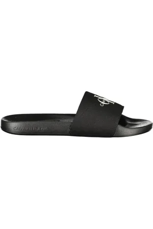 Calvin Klein Heren, Schoenen, Zwart, Maat: 37 EU Poliester