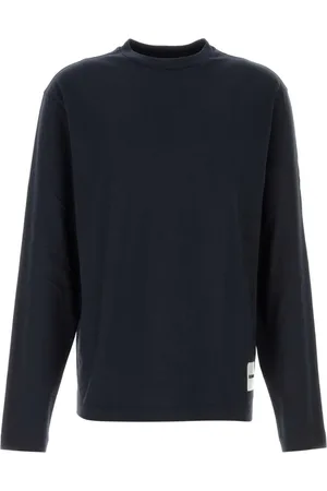 Jil Sander Heren, Sweatshirts & Hoodies, Blauw, Maat: M Katoen