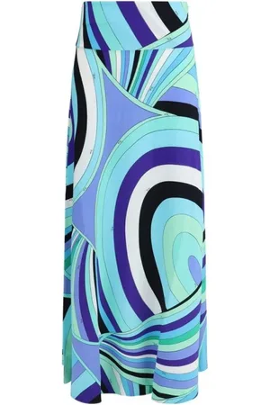 Emilio Pucci Dames, Rokken, Veelkleurig, Maat: XS Leer
