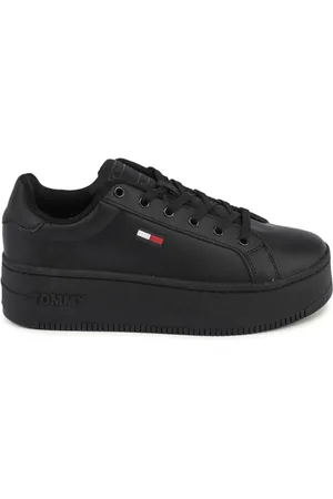 Tommy Hilfiger Dames, Schoenen, Zwart, Maat: 39 EU Leer