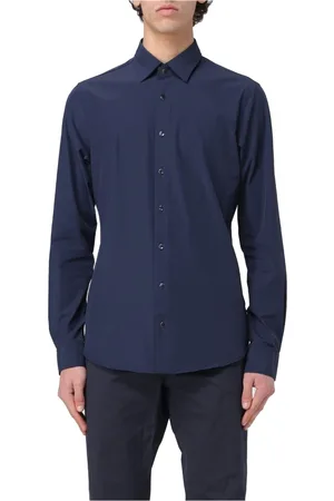 Michael Kors Heren, Overhemden, Blauw, Maat: L