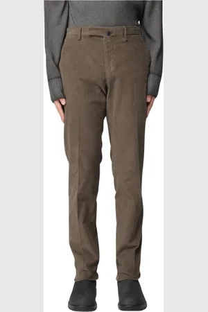 Incotex Heren, Broeken, Bruin, Maat: S Corduroy
