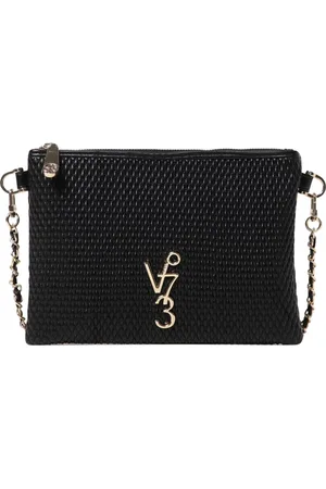 V°73 Dames, Tassen, Zwart, Maat: ONE Size Leer