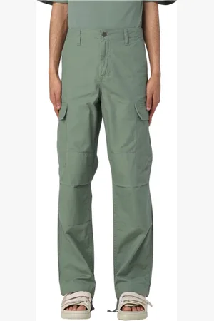 Carhartt Heren, Broeken, Groen, Maat: W31 Katoen