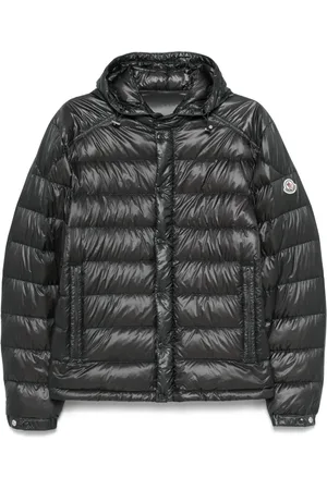 Moncler Heren, Jassen, Grijs, Maat: M Nylon