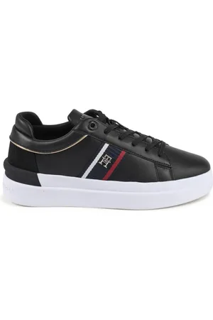 Tommy Hilfiger Dames, Schoenen, Zwart, Maat: 41 EU Leer