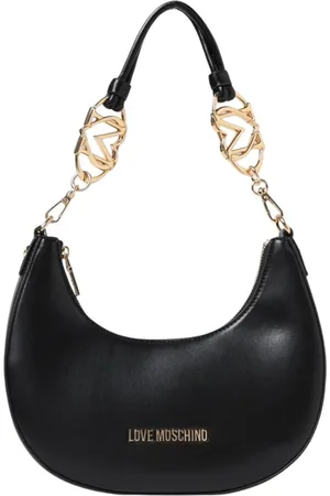 Moschino Dames, Tassen, Zwart, Maat: ONE Size Leer