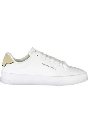 Tommy Hilfiger Heren, Schoenen, Wit, Maat: 46 EU Poliester