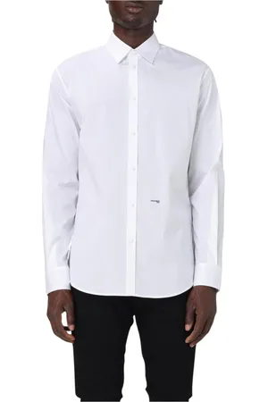 Dsquared2 Heren, Overhemden, Wit, Maat: L