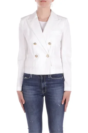 Ralph Lauren Dames, Jassen, Wit, Maat: L Katoen