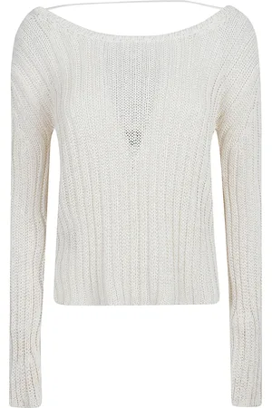 Pinko Dames, Truien, Wit, Maat: M