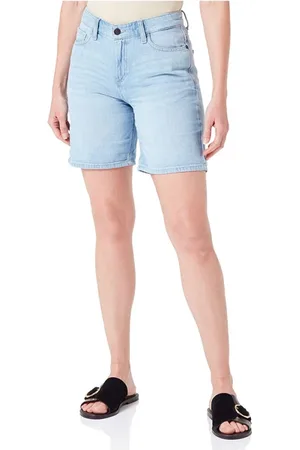 Camel Active Dames, Korte broeken, Blauw, Maat: W31 Denim