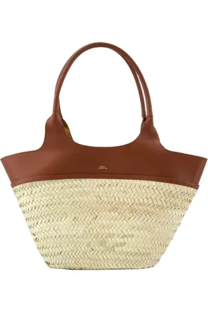 A.P.C. Dames, Tassen, Bruin, Maat: ONE Size Leer