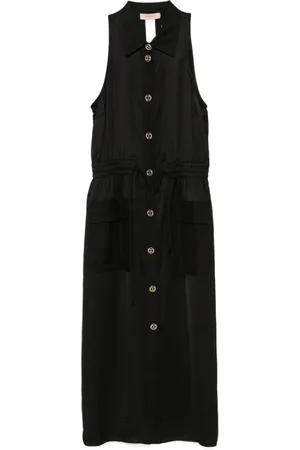 Twin-Set Dames, Jurken, Zwart, Maat: S