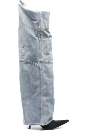 Balenciaga Dames, Schoenen, Blauw, Maat: 40 EU Leer