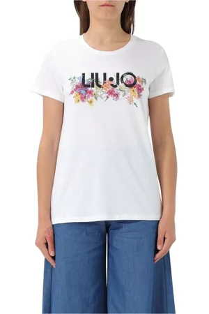Liu Jo Dames, Tops, Wit, Maat: XS Katoen