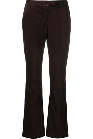 THEORY Dames, Broeken, Bruin, Maat: 2XS Zijde