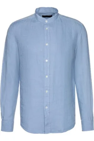 Drykorn Heren, Overhemden, Blauw, Maat: 2XL