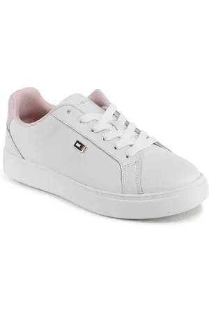 Tommy Hilfiger Dames, Schoenen, Wit, Maat: 40 EU Leer