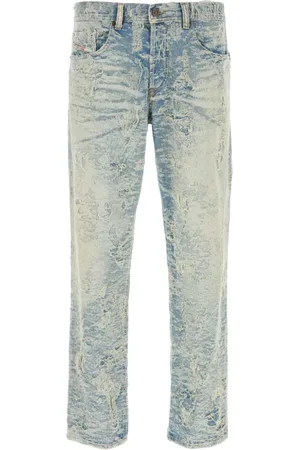 Diesel Heren, Jeans, Blauw, Maat: W34 Denim