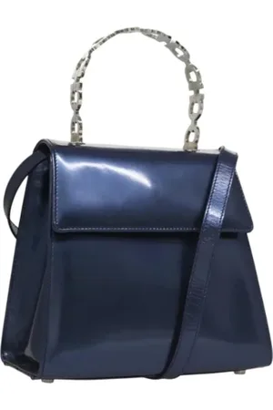 Salvatore Ferragamo Dames, Pre-owned, Blauw, Maat: ONE Size