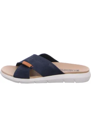 Mephisto Heren, Schoenen, Blauw, Maat: 44 EU Leer