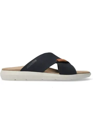 Mephisto Heren, Schoenen, Blauw, Maat: 41 EU Leer