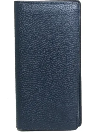 LOUIS VUITTON Heren, Pre-owned, Blauw, Maat: ONE Size Leer