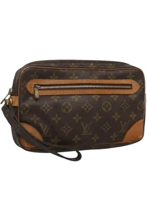 LOUIS VUITTON Dames, Pre-owned, Bruin, Maat: ONE Size Leer