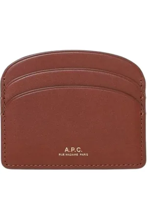 A.P.C. Dames, Accessoires, Bruin, Maat: ONE Size Leer