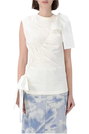 Msgm Dames, Tops, , Maat: S Katoen
