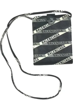 Balenciaga Heren, Pre-owned, Zwart, Maat: ONE Size Leer