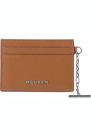 Alexander McQueen Dames, Accessoires, Bruin, Maat: ONE Size Leer