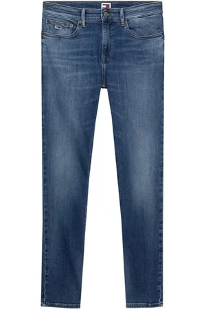 Tommy Hilfiger Heren, Jeans, Blauw, Maat: W30 L32 Katoen