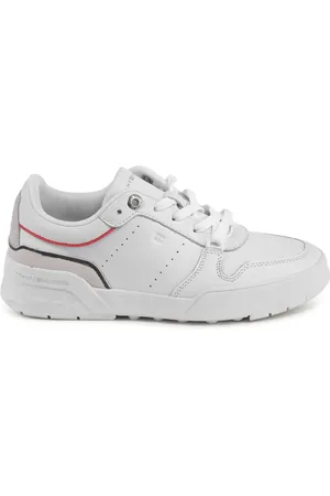 Tommy Hilfiger Dames, Schoenen, Wit, Maat: 41 EU Leer