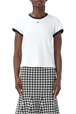 Alexander McQueen Dames, Tops, Wit, Maat: M