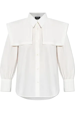 A.P.C. Dames, Blouses & Shirts, , Maat: M Katoen