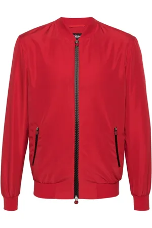 Kiton Heren, Jassen, Rood, Maat: 2XL