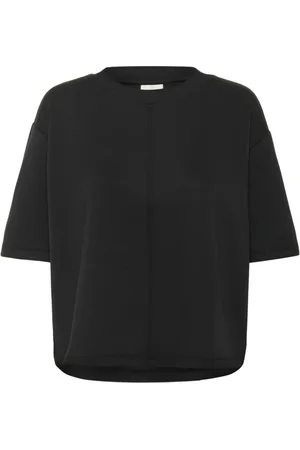 Kaffe Dames, Tops, Zwart, Maat: S Viscose