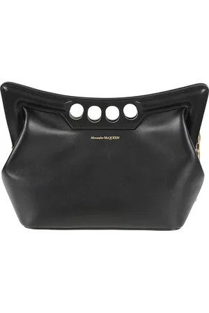 Alexander McQueen Dames, Tassen, Zwart, Maat: ONE Size Leer
