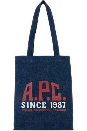 A.P.C. Dames, Tassen, Blauw, Maat: ONE Size Denim