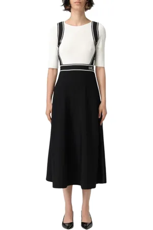 Karl Lagerfeld Dames, Jurken, Zwart, Maat: S