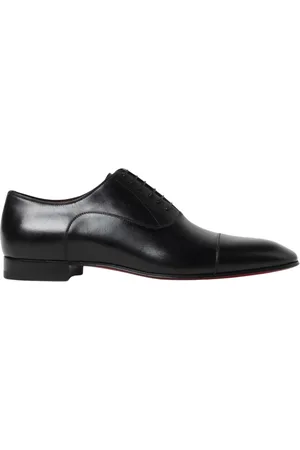 Christian Louboutin Heren, Schoenen, Zwart, Maat: 41 EU Leer