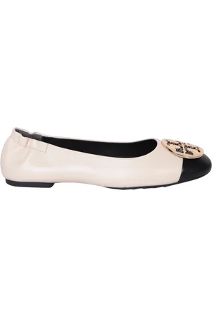 Tory Burch Dames, Schoenen, Wit, Maat: 41 EU Leer