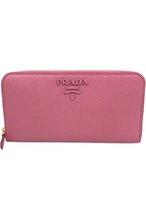 Prada Dames, Pre-owned, Roze, Maat: ONE Size Leer