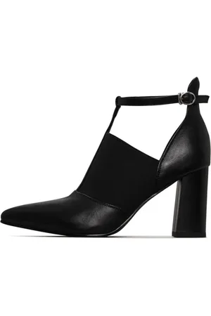 CESARE GASPARI Dames, Schoenen, Zwart, Maat: 39 EU Leer