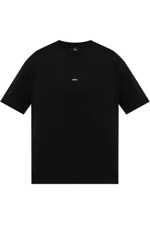 A.P.C. Heren, Tops, Zwart, Maat: XL Katoen