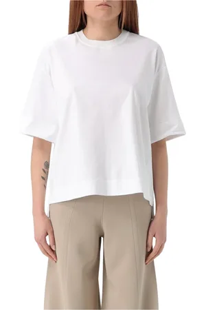 Max Mara Dames, Tops, Wit, Maat: XS Katoen