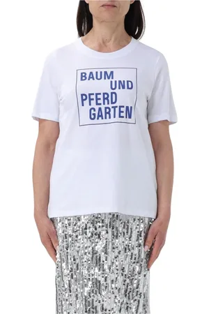 Baum und Pferdgarten Dames, Tops, Wit, Maat: L Katoen