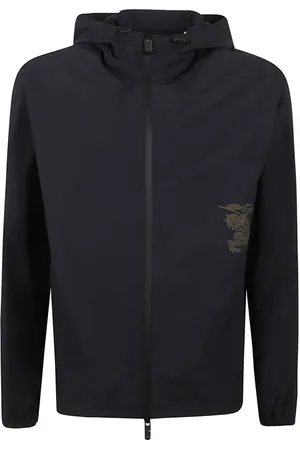 Burberry Heren, Jassen, Blauw, Maat: XL Katoen